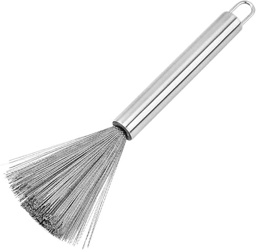 Steel Wire Dish Cleaning Brush for Grease Removal Stainless Aluminum Grills