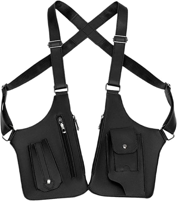 Anti-Theft Chest Bag - Cross Body Bag - Cross Body Bag for Mobile Phone Cards Personal Items Travel Travel Daily Use (W) Waist pack