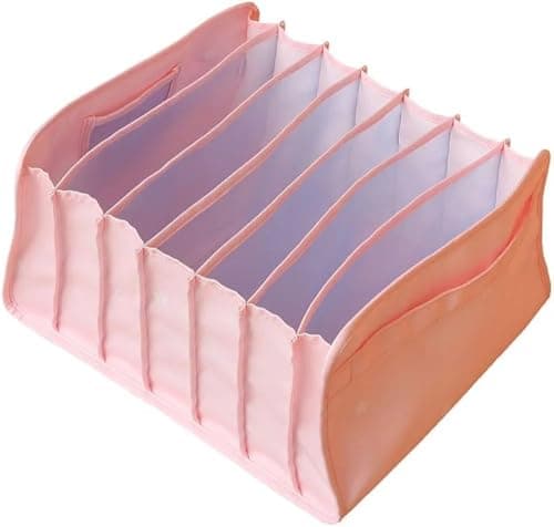 Generic Clothing and Trouser Organiser Large Heavy-Duty Vinyl, Pink, .ex Item container