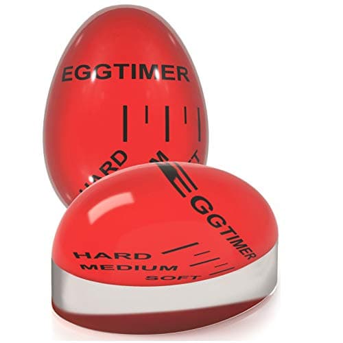 Mevis Line Egg Timer for Boiling Eggs (2 Pcs), Egg Timer That Changes Color When Done for Boiling Soft, Medium or Hard Boiled Eggs
