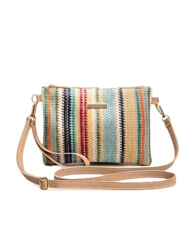 Women's Fashion Woven Shoulder Bag, Small Square Crossbody Bag Versatile | New Woven Handbag