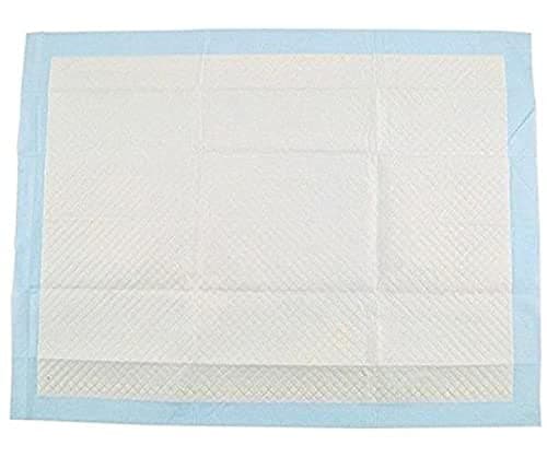 Super Absorbent Puppy Training Pads, 30-Count Large Pee Pads 60x90cm, 5-Layers of Leak-Proof Protection for Potty Training Dogs and Pets, Quick-Dry Surface, Blue Disposable incontinence surface protector