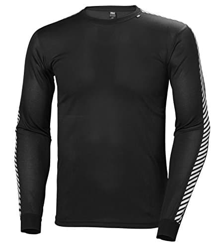 Helly Hansen Mens Long Sleeve Undershirt Hh Lifa Stripe Crew Shirt