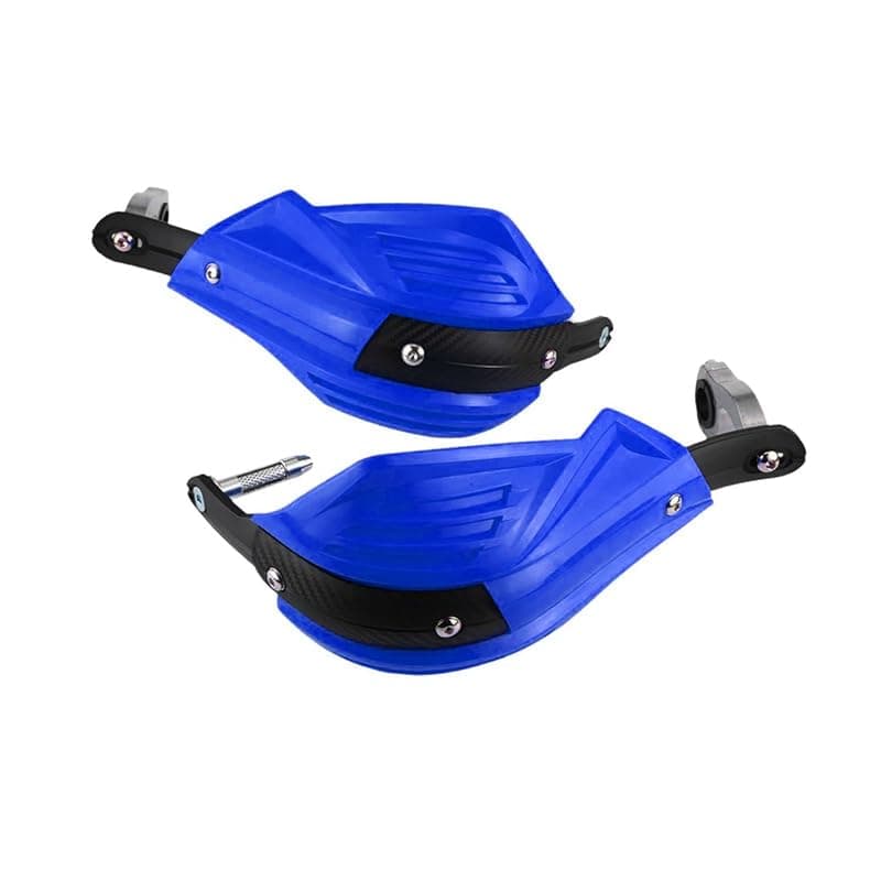 KaberTrade Universal Motorcycle Hand and Handlebar Protector - 2 Pieces - Protect Hands and Signals - Compatible with Most Bikes & Motorcycles (Blue Code:10192)