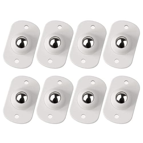 16Pc) Self Adhesive Mini Swivel Casters Wheels,Universal Wheels at The Bottom of The Storage Box, Swivel Caster Wheels 360 Degree Rotation Pulley for Furniture Various Storage Boxes) Industrial casters