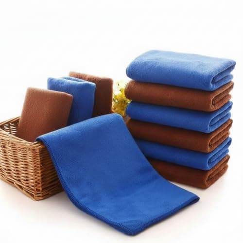 Super Absorbent Microfiber Towel for Deep Cleaning and Polishing Surfaces, Cars, Home