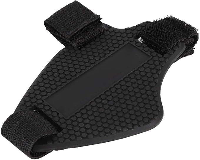 Motorcycle Gear Shift Pad, Motorcycle Shoe Protector Cover - Protects Shoes, Protective Rubber Gear Shifter Guards, Lightweight Anti-Slip Easy to Carry for Motorcycle SACAR Auto part