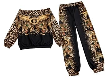 Tring Women's Tiger 2 Piece Daily Wear and Outdoor IN Coordinated outfit