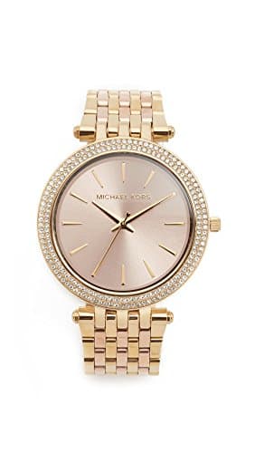 Michael Kors Darci Uhr fr Damen, Quarzwerk mit Edelstahl- oder Lederarmband Watch