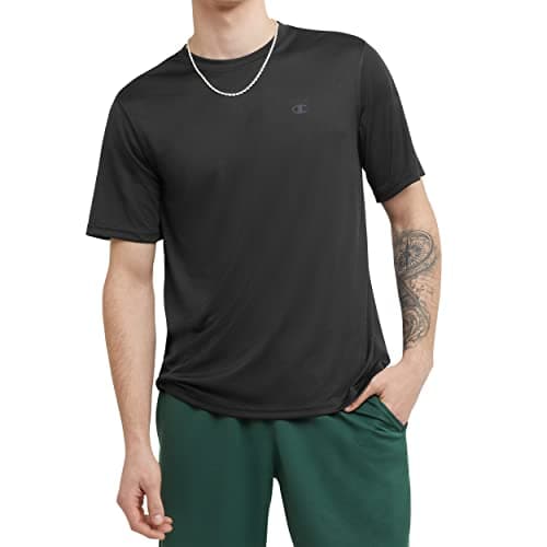 Champion Men's Core Training Tee T-Shirt, Black, XXL