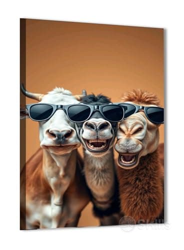 Skills C0064 Canvas Wall Art - Street Art - Graffiti - Wall Hanging for Home Wall Decor, Living Room, Office Decorations & More - Size (30cm x 40cm)