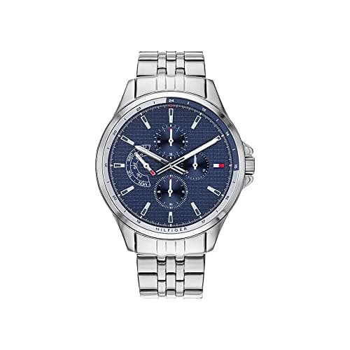 Tommy Hilfiger Stainless Steel Round Analog Water Resistant Watch for Men