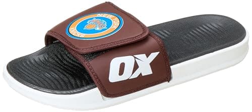 OX mens OX-S-101-Brown-36 Slide Sandal