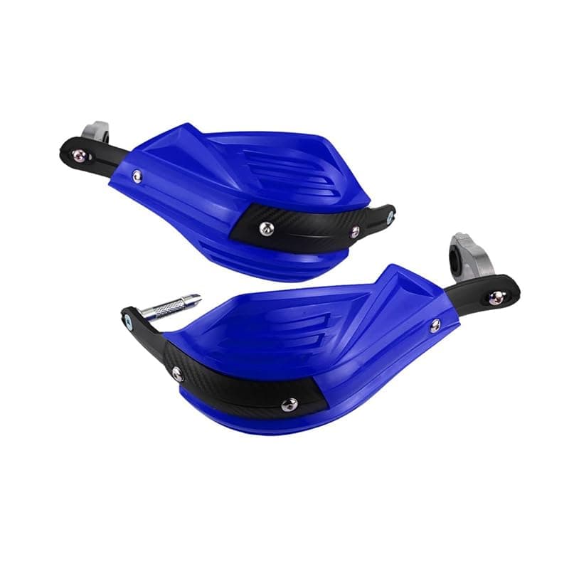 Handguard - Universal Motorcycle Handlebar Hand Guard - Wind and Shock Protection Shield for Motorcycle Scooter (Blue, Code:10192) by KaberTrade