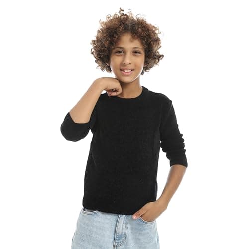 Andora Boys Crew Neck Striped Boys Pullover Pullover Sweater