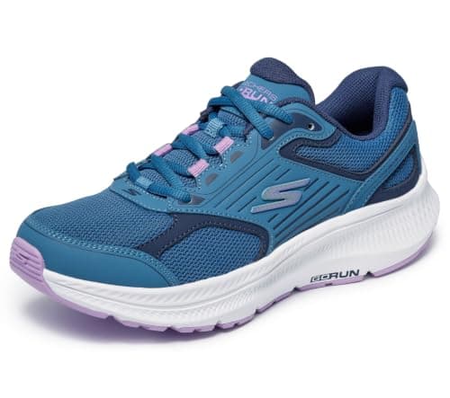 Skechers womens Go Run Consistent 2.0 Advantage Sneaker | Air-Cooled Goga Mat Insole, Ultra Light Cushioning, M-Strike Technology, Leather and Mesh Upper Shoes