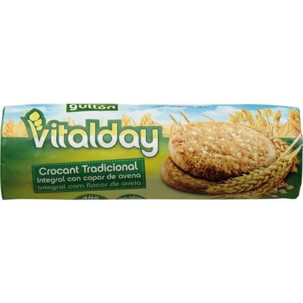 Gullon Vitalday Crocant Whole Grain and Oatmeal Biscuits 280 g