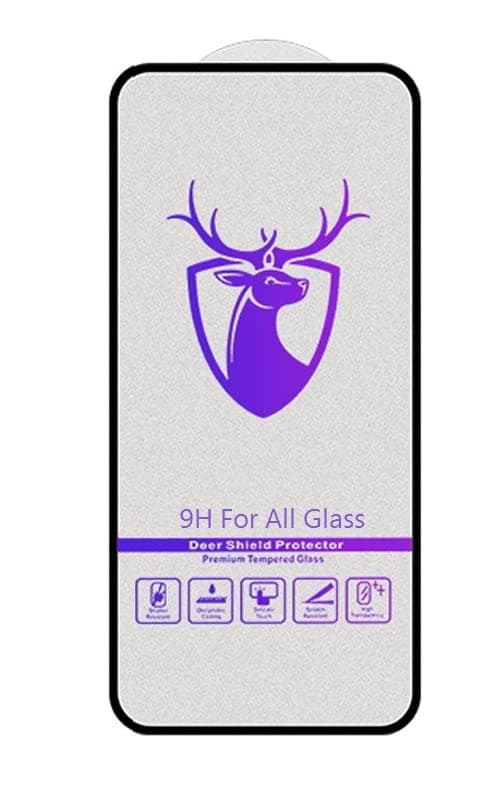 9H Tempered Glass Screen Protector – Deer Shield – Anti-Scratch & Shatterproof Protection Compatible with Redmi Note 10 4G / Redmi Note 10s