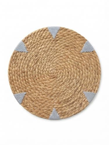 35cm Large Round Wicker Coaster Bubble Heat Resistant Table Mat Trivet