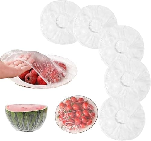 Elastic Stretch Food Storage Covers Fresh Keeping Bags | Flexible & Stretchable, Food Preservation, Reusable Covers, Airtight Seal, Multi-Size Fit