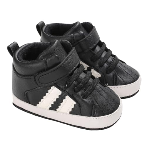 Mix&Max baby-boys Leather Velcro Strap Sneakers Sneaker Shoes