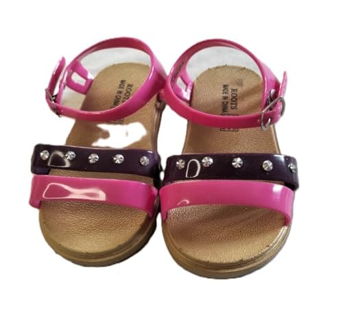 Two-Tone Double Straps Sandals EU 26