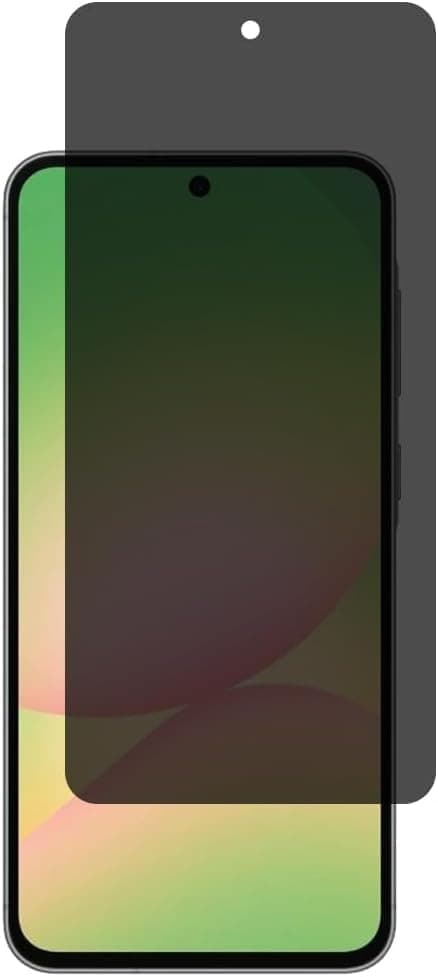 Tempered Glass Privacy Screen Protector For Samsung Galaxy A36 / Samsung Galaxy A56 – Anti-Spy, Bubble-Free, Scratch Resistant, Easy Installation [Not Support Fingerprint Unlock]