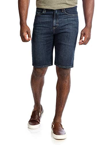 Wrangler Authentics Men’s Comfort Flex Waistband Jean Short, Flex Dark, 32