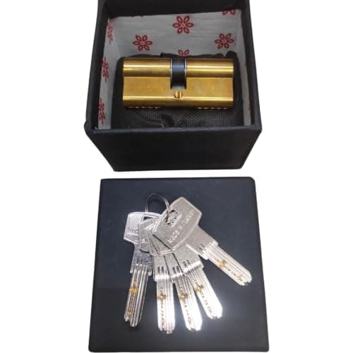 سلندرناااس ضد الكسر والتوير والسرقات, ب5 مفاتيح كمبيوتر نحاس | Flat Clown Core (Solid Full Copper) 5 Pc Keys Brass, Smooth and Soft Lock