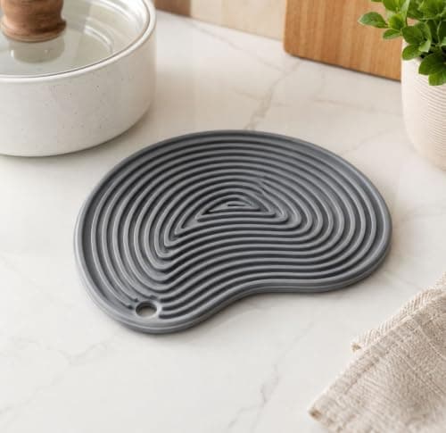 Silicone Heat Resistant Mat for Kitchen Hot Pots Pans Dishes Pad Trivet