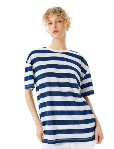 KOTON Womens Oversized T-Shirt Modern