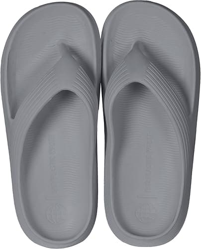 Romba Sport Men's Soft Foam Slippers – Comfortable & Lightweight Everyday Walking – Home, Beach & Outdoor – Sizes 41 to 45