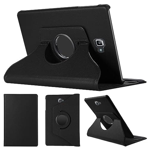 SWEIMEN Rotating Case for Samsung Galaxy Tab A 10.1 2016 (SM-T580/T585) Tablet Protective Cover with Automatic Wake-Up Rotation Shell for Galaxy Tab A6 10.1 Portable electronic device cover