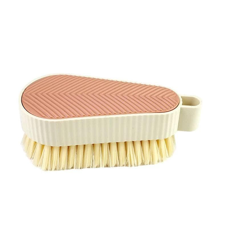 Multi-Use Cleaning Brush with Strong Bristles and Ergonomic Grip for Scrubbing Floors Bathroom Tiles Kitchen Surfaces and Carpet Deep Cleaning Tools