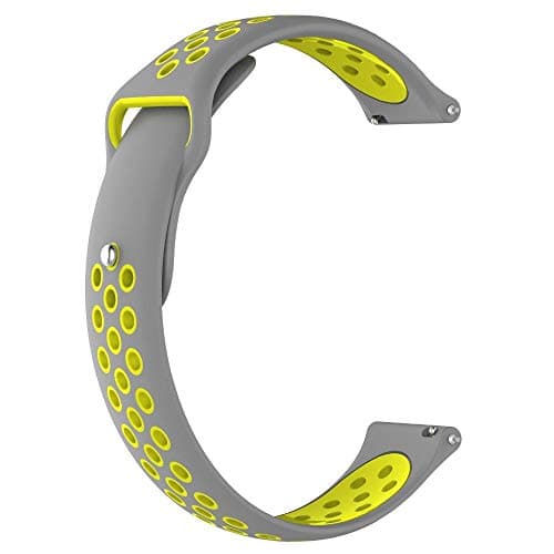 Liger Silicone Watch Bracelet Compatible With Watch Size 22mm and Samsung Gear S3 Watch band