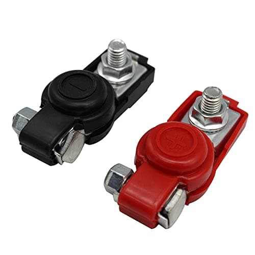 ZHANGTIAN Car Battery Terminal Clamp Clip Connector Adjustable Positive Negative Home