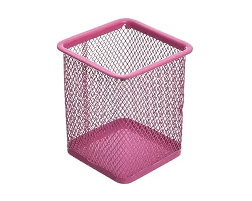 Pen Holder Square 804 H520 D4 Stylish Desk Organizer Practical Multicolor Cup for Office Supplies Pens Pencils and Stationery Perfect for Home School and Workspaces Multicolor Caddy