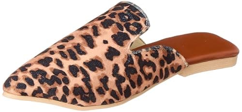 OX womens OX-W-50-Beige/Burgandy Slipper