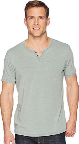 Lucky Brand mens Venice Burnout Notch Neck Tee Shirt T-Shirt (pack of 1)