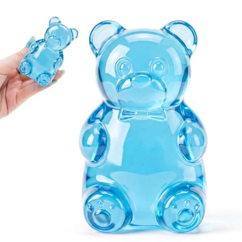 Gummy Bear Toy, Sugar Filled Squishy Toys for Kids Stress Relief - High Density Squeeze Balls for Students Calming - Fidget Squishy Toys for Anxiety Relief