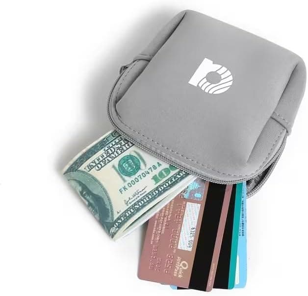 Mini Portable Zipper Organizer Bag for Cables Accessories 13x10cm Pouch Storage bag