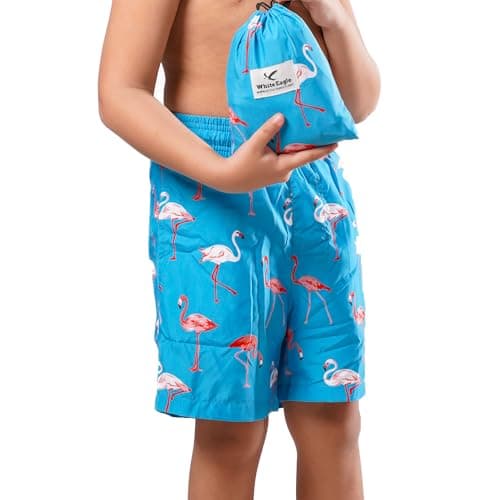 Boy’s Swim Shorts & Matching Bag by White Eagle Swimwear
