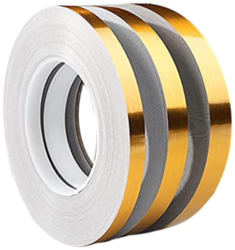 Nickel gold ceramic decoration ribbon (50m by1cm) Decorative ribbon trim