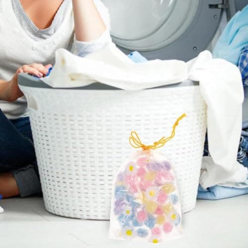 Scented Laundry Booster Beads Cleaning Fragrance for Washing Machines 50 Pcs