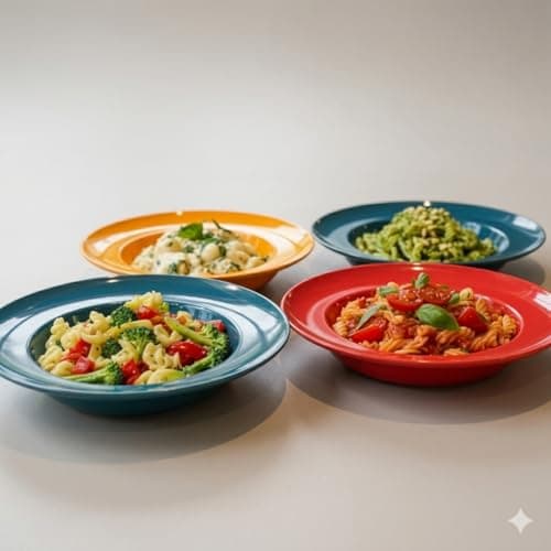 A round, deep plastic soup bowl from Eternity IK 4928, perfect for serving soups, stews, and broths with ease. One piece. Multiple colors. Home