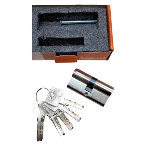 Heart Kalon Egyptian Brass Pyramid 5 Keys, 6 cm (Same Product) | Cylinder Computer Pyramid Copper,5 Copper Computer Keys,Order Pyramids deliver you the pyramid and not any other product Lock