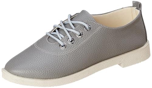 B&W womens B&W-W004-Grey-37 Sneaker Shoes
