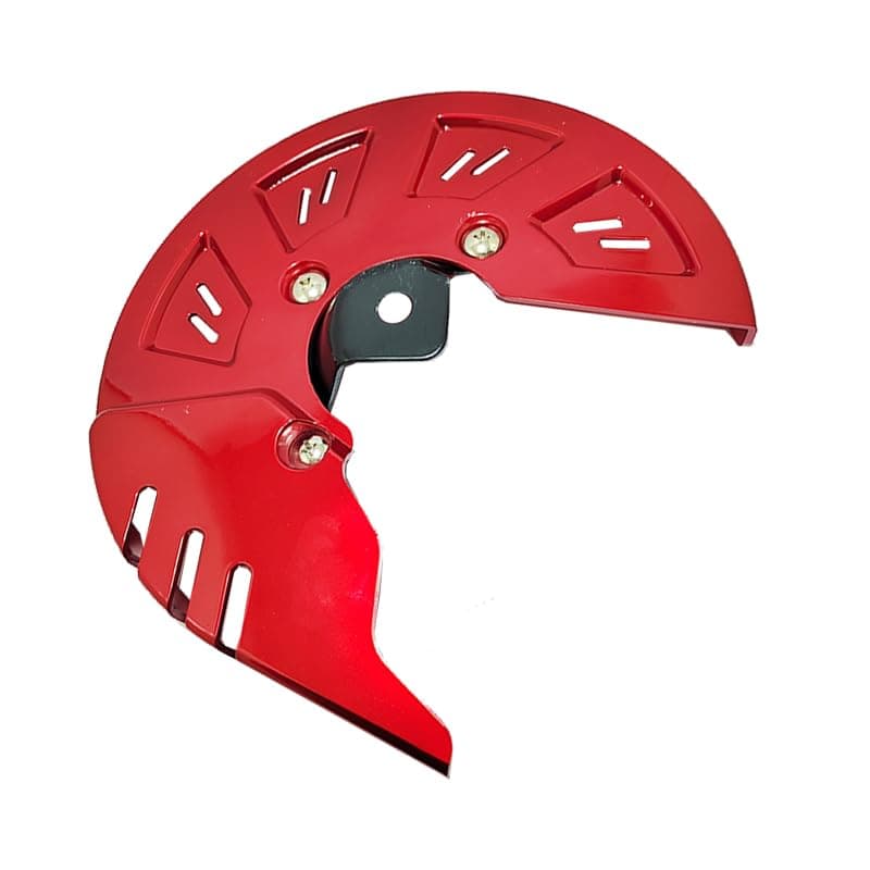 KaberTrade Universal Motorcycle Dirt Bike Front Disc Brake Pad Protector - Disc & Brake Piston Protection Cover (Red Code:10572) Motorcycle accessory