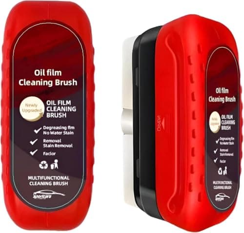 Glass Oil Film Removal Brush for Professional Window Cleaning and Automotive Windshields Effectively Removes Stubborn Dirt and Grime from Surfaces