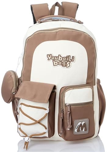 OX Unisex Backpack for Kids - Brown